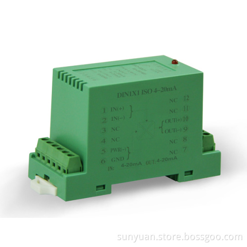 Small Size 0-75mv|0-20mA to RS232|RS485 Modbus RTU Converter